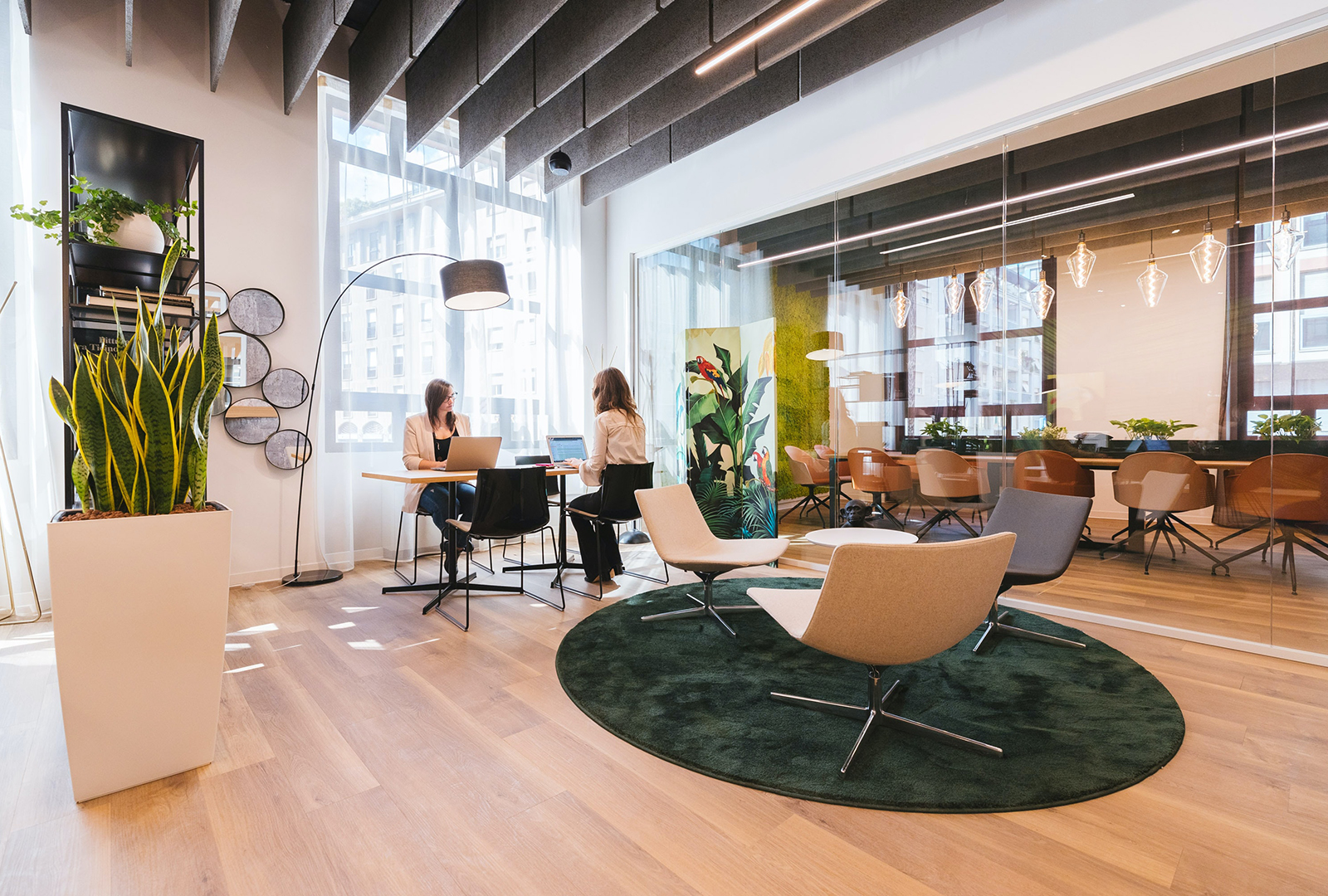 Seated Privacy: The New Normal in NYC Offices